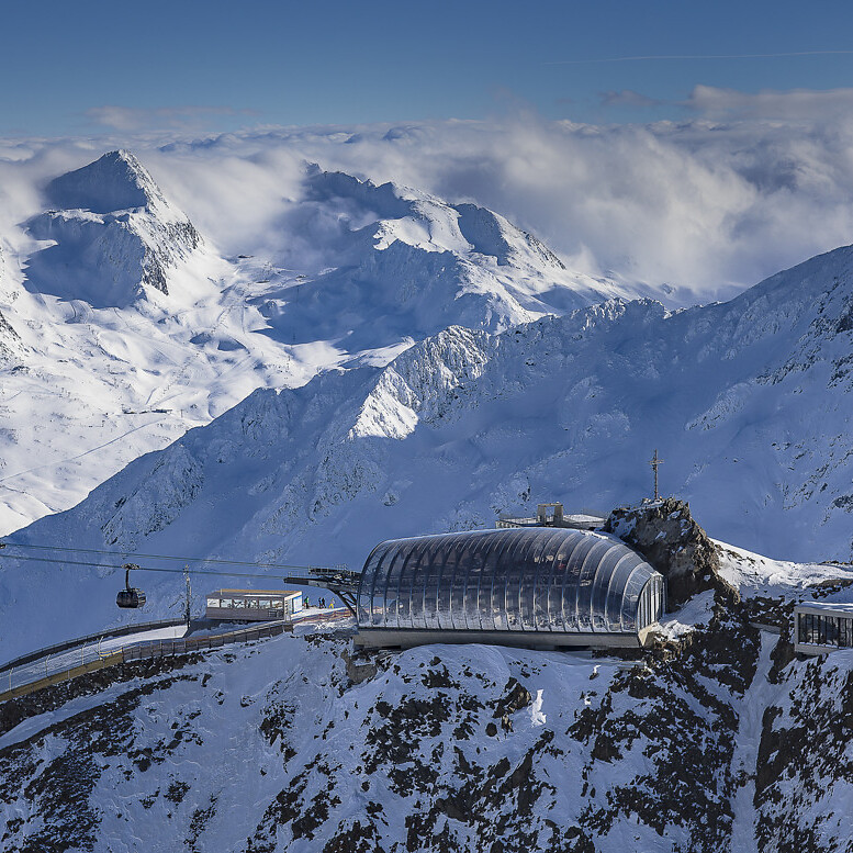Ein Skitag in Sölden